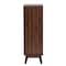 Baxton Studio Markell Mid-Century Modern Transitional Walnut Brown Finished Wood 5-Drawer Storage Chest 236-13269-ZORO - alternate 2